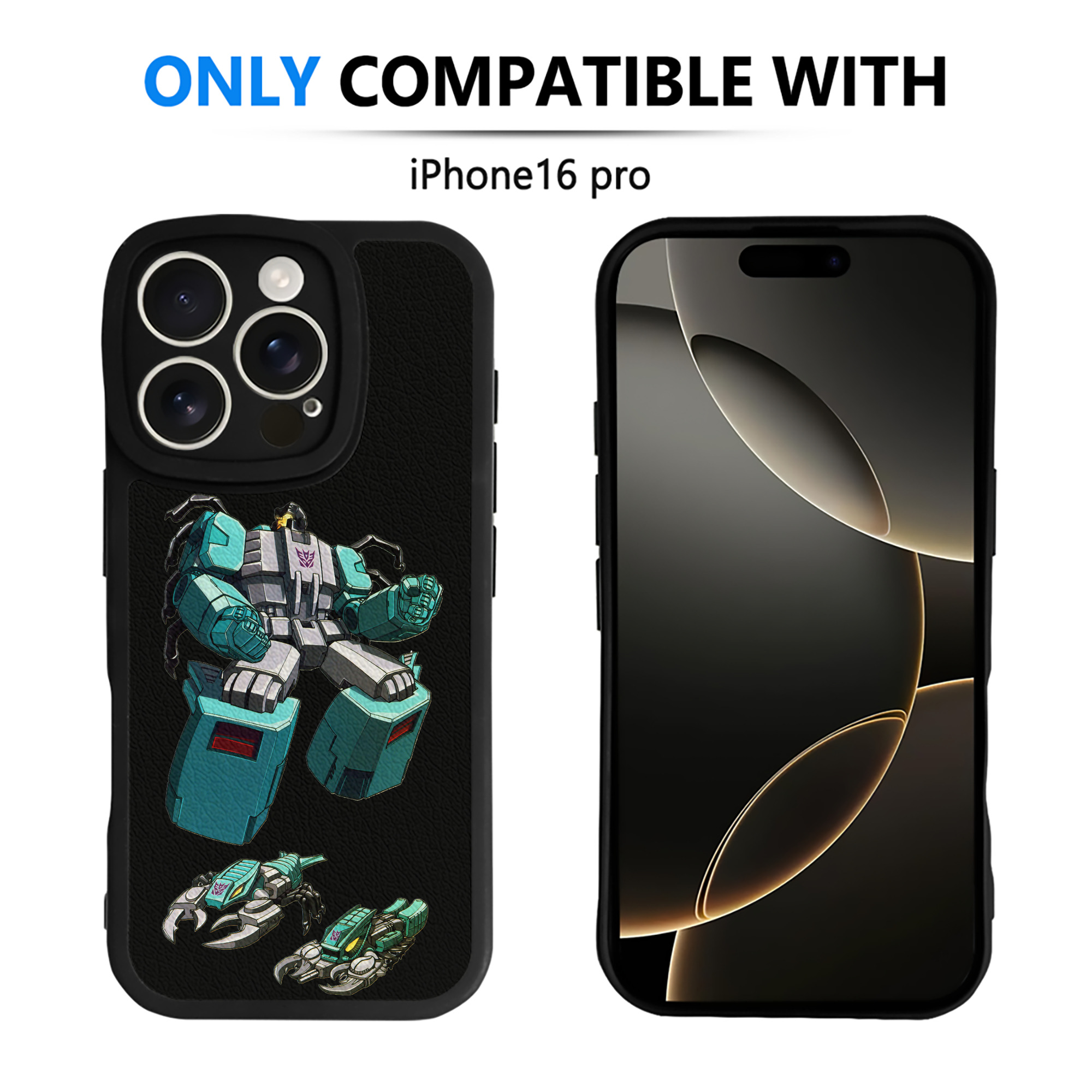 （画像用）  【iPhone 16シリーズ対応】シリコンスマホケース（レザー調） 材質：シリコン